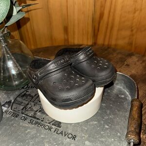 CROCS Kids Fleece Lined Black